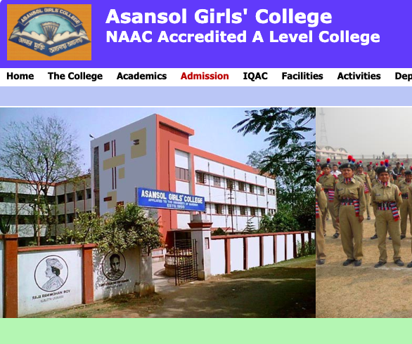 asansol girls college admission merit list 2020 notice
