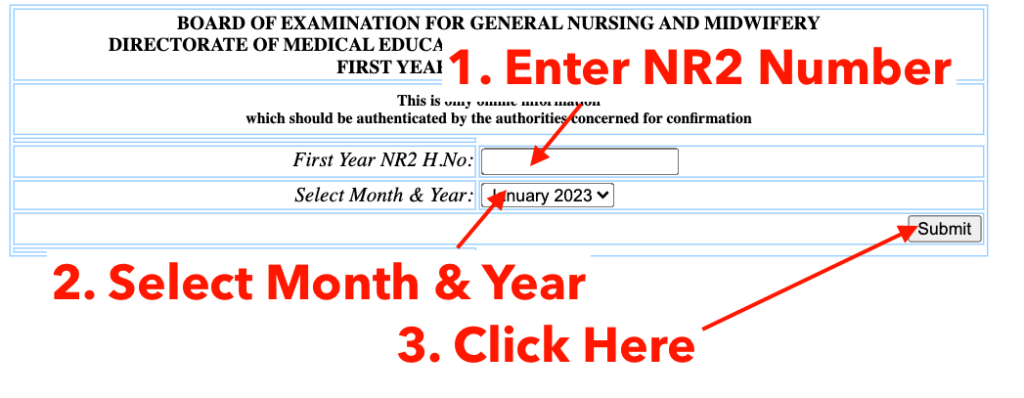ap gnm nursing results check online dme.ap.nic.in