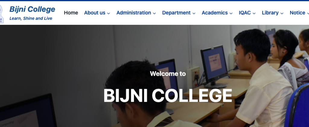 Bijni College Merit List download pdf 2023