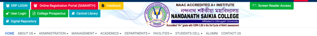 NN Saikia College merit list 2023 download pdf